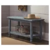 Country Cottage Entryway Wood Bench With Shelf Antique Finish - Alaterre Furniture 2 Country Cottage Entryway Wood Bench With Shelf Antique Finish - Alaterre Furniture -Bedroom Home Store GUEST a9569c3d 8fa7 4db9 8b74 d6c588aafedb