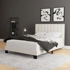 Crestone Upholstered Adjustable Height Platform Bed - Hillsdale Furniture -Bedroom Home Store GUEST a99046bf 8bbc 4ec6 afc8 ee03bed43000
