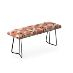 Alisa Galitsyna Peach Harvest Bench Orange/Black - Deny Designs 7 Alisa Galitsyna Peach Harvest Bench Orange/Black - Deny Designs -Bedroom Home Store GUEST a9f35ac3 56f4 4900 acaa 3d0ff47bdd88