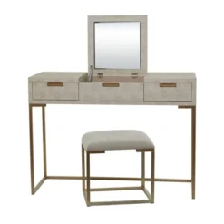 Contemporary Wood Console Table Dressing Table Desk With Mirror And Stool Set - Olivia & May 20 Contemporary Wood Console Table Dressing Table Desk With Mirror And Stool Set - Olivia & May -Bedroom Home Store GUEST aa8db9d1 4b6c 4336 a8bf e7e36df76204
