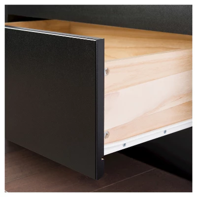 Mate's Platform 6 Drawer Storage Bed King Black - Prepac 4 Mate's Platform 6 Drawer Storage Bed King Black - Prepac - Image 2