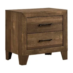 3pc Queen Quail Bedroom Set With 2 Nightstands Rustic Light Walnut - HOMES: Inside + Out 10 3pc Queen Quail Bedroom Set With 2 Nightstands Rustic Light Walnut - HOMES: Inside + Out -Bedroom Home Store GUEST ac69c3a3 045b 43b9 893d 6a231470bab1