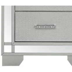 Passion Furniture Madison 2-Drawer Silver Champagne Nightstand (26 In. H X 17 In. W X 23 In. D) 14 Passion Furniture Madison 2-Drawer Silver Champagne Nightstand (26 In. H X 17 In. W X 23 In. D) -Bedroom Home Store GUEST acff0d87 bb80 40e2 9a97 e87678d44b00