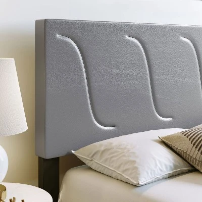 Boyd Sleep Brussels Faux Leather Platform Bed Frame And Headboard 4 Boyd Sleep Brussels Faux Leather Platform Bed Frame And Headboard - Image 2