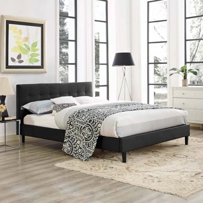 Linnea Full Faux Leather Bed - Modway 6 Linnea Full Faux Leather Bed - Modway - Image 4