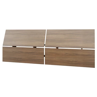 Queen 5pc Alibi Bedroom Set Walnut - Nexera 6 Queen 5pc Alibi Bedroom Set Walnut - Nexera - Image 4