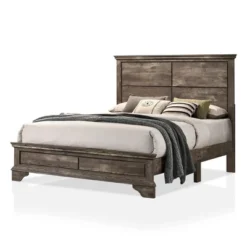 5pc Jacobia Rustic Bedroom Set Gray - HOMES: Inside + Out 17 5pc Jacobia Rustic Bedroom Set Gray - HOMES: Inside + Out -Bedroom Home Store GUEST af07751d 1848 47ba aeef ec4d0886fea6