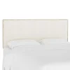 King Bella Nail Button Border Headboard Linen Talc - Skyline Furniture 2 King Bella Nail Button Border Headboard Linen Talc - Skyline Furniture -Bedroom Home Store GUEST af68e5fd 3675 48af 9d2f 7d1cc49c1f10