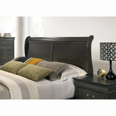 6pc Sliver Sleigh Bedroom Set - HOMES: Inside + Out 9 6pc Sliver Sleigh Bedroom Set - HOMES: Inside + Out - Image 7