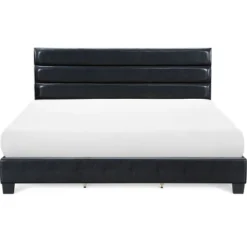 Hudson Leather Upholstered Bed Black - ClickDecor 25 Hudson Leather Upholstered Bed Black - ClickDecor -Bedroom Home Store GUEST b332d1ad e7b4 4906 a320 1be04b8520de