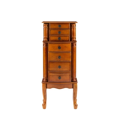 Marie Jewelry Armoire Oak - Powell Company 4 Marie Jewelry Armoire Oak - Powell Company - Image 2