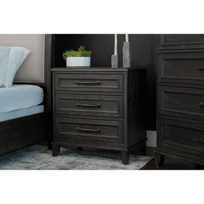 6pc Cindi Sleigh Bedroom Set Gray - Abbyson Living 8 6pc Cindi Sleigh Bedroom Set Gray - Abbyson Living - Image 6