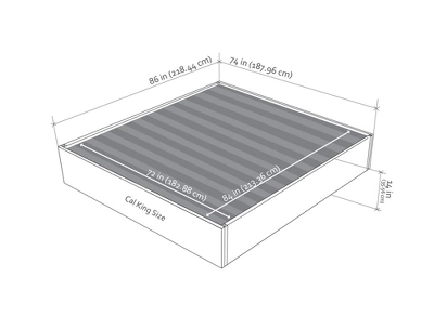 VANT Upholstered Platform Bed - Easy Assembly Bed Frame No Box Spring Needed Foundation For Optimal Support - Sleek Modern Design For Any Bedroom 7 VANT Upholstered Platform Bed - Easy Assembly Bed Frame No Box Spring Needed Foundation For Optimal Support - Sleek Modern Design For Any Bedroom - Image 5