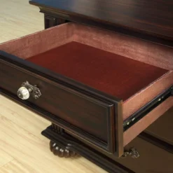 3pc California King Pennings Traditional Bed Set And Nightstand With Chest Dark Walnut - HOMES: Inside + Out 32 3pc California King Pennings Traditional Bed Set And Nightstand With Chest Dark Walnut - HOMES: Inside + Out -Bedroom Home Store GUEST b5cac715 cbc7 483e ad69 23d473d222f7