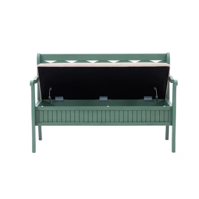 Alina Storage Bench - Powell Company 6 Alina Storage Bench - Powell Company - Image 4