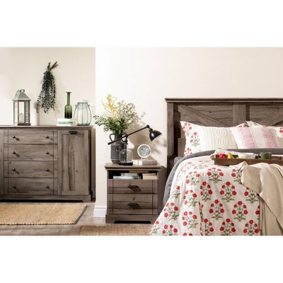 Lilak 2 Drawer Nightstand - South Shore 4 Lilak 2 Drawer Nightstand - South Shore - Image 2