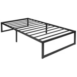 Emma And Oliver 14 Inch Twin Metal Platform Bed Frame/Steel Slat Support/No Box Spring Needed 31 Emma And Oliver 14 Inch Twin Metal Platform Bed Frame/Steel Slat Support/No Box Spring Needed -Bedroom Home Store GUEST b7ed8b54 a886 48c6 abce 224f3b6ba345 2