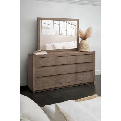 6pc Resto Bedroom Set Weathered Brown - Abbyson Living 10 6pc Resto Bedroom Set Weathered Brown - Abbyson Living - Image 8