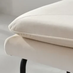 Nano 48" Upholstered Modern Double Layered Cushion Bedroom Bench - The Pop Maison 17 Nano 48" Upholstered Modern Double Layered Cushion Bedroom Bench - The Pop Maison -Bedroom Home Store GUEST b9fb2039 d180 4622 8db7 c51290de2fb5