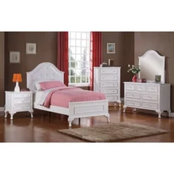 5pc Twin Jenna Panel Bedroom Set White - Picket House Furnishings 11 5pc Twin Jenna Panel Bedroom Set White - Picket House Furnishings -Bedroom Home Store GUEST ba573129 6358 4a4b 9f05 202d1a1beaa5