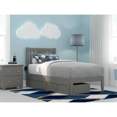 Tahoe Bed USB Turbo Charger With 2 Drawers - AFI 2 Tahoe Bed USB Turbo Charger With 2 Drawers - AFI