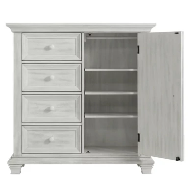 Oxford Baby Weston 4-Drawer Chifferobe 4 Oxford Baby Weston 4-Drawer Chifferobe - Image 2