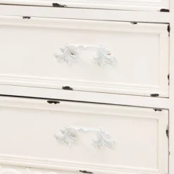 Levron Two-Tone Wood 5 Drawer Storage Cabinet Walnut Brown/White - Baxton Studio 16 Levron Two-Tone Wood 5 Drawer Storage Cabinet Walnut Brown/White - Baxton Studio -Bedroom Home Store GUEST bb8f8c20 6601 4ee0 8050 d26fde341014