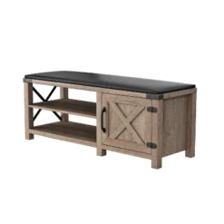 Modern Farmhouse Shoe Bench, Light Brown - ModernLuxe 13 Modern Farmhouse Shoe Bench, Light Brown - ModernLuxe -Bedroom Home Store GUEST bc2e8649 b497 48a8 b81a f86def8a640c