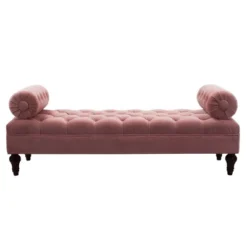 Jennifer Taylor Home Lewis Bolster Arm Entryway Bench 19 Jennifer Taylor Home Lewis Bolster Arm Entryway Bench -Bedroom Home Store GUEST bca2cd45 641c 4fff 801c a8b8edf71c62