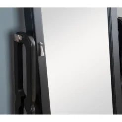 Lola Cheval Mirror/Jewelry Wardrobe Black - Powell Company 19 Lola Cheval Mirror/Jewelry Wardrobe Black - Powell Company -Bedroom Home Store GUEST bd023b6a 8099 49e2 99e7 f646a7091120