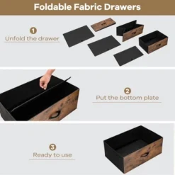 Costway 3 Drawer Dresser W/Top Shelf Storage Tower Cabinet For Bedroom Hallway Nursery 18 Costway 3 Drawer Dresser W/Top Shelf Storage Tower Cabinet For Bedroom Hallway Nursery -Bedroom Home Store GUEST bd8b2065 efad 4f43 9040 f9ae30e5eb3b