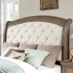 6pc Lellen Bedroom Set Beige/Rustic Natural Tone - HOMES: Inside + Out 23 6pc Lellen Bedroom Set Beige/Rustic Natural Tone - HOMES: Inside + Out -Bedroom Home Store GUEST be086f71 8d23 4888 8476 a0384a7403fe