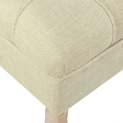 Classic Tufted Medium Bench - HomePop 6 Classic Tufted Medium Bench - HomePop - Image 4