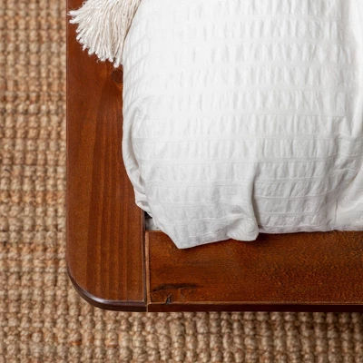 Boho Solid Wood Spindle Platform Bed - Saracina Home 15 Boho Solid Wood Spindle Platform Bed - Saracina Home - Image 13