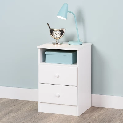Astrid 2 Drawer Nightstand - Prepac 10 Astrid 2 Drawer Nightstand - Prepac - Image 8