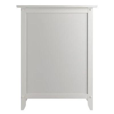 Eugene Nightstand - White - Winsome 5 Eugene Nightstand - White - Winsome - Image 3