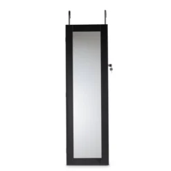 Richelle Wood Hanging Jewelry Armoire With Mirror - Baxton Studio 12 Richelle Wood Hanging Jewelry Armoire With Mirror - Baxton Studio -Bedroom Home Store GUEST c3f4d77a 0d0c 4623 b75c 72022d1c8fa7