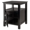Timber Nightstand Black - Winsome 1 Timber Nightstand Black - Winsome -Bedroom Home Store GUEST c417f45a 9e8a 4013 acb9 4f42425c3cc7