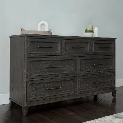 6pc Cindi Sleigh Bedroom Set Gray - Abbyson Living 14 6pc Cindi Sleigh Bedroom Set Gray - Abbyson Living - Image 12