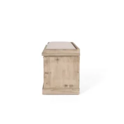 Niemi Rustic Storage Bench With Cushion Beige/ Natural/Black - Christopher Knight Home 15 Niemi Rustic Storage Bench With Cushion Beige/ Natural/Black - Christopher Knight Home -Bedroom Home Store GUEST c5b4e80c ccc5 4857 895a a32ddcd814fd