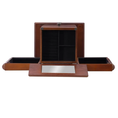 Wylie Jewelry Armoire Cherry Red - Powell Company 11 Wylie Jewelry Armoire Cherry Red - Powell Company - Image 9