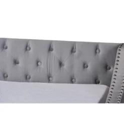 Raphael Velvet Fabric Upholstered Daybed With Trundle - Baxton Studio 14 Raphael Velvet Fabric Upholstered Daybed With Trundle - Baxton Studio -Bedroom Home Store GUEST c6c25c6b 0657 41a0 9fe3 c04a931adbbc