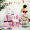 Costway Kids Vanity Makeup Dressing Table Chair Set Wooden W/ Mirror Drawer 1 Costway Kids Vanity Makeup Dressing Table Chair Set Wooden W/ Mirror Drawer -Bedroom Home Store GUEST c6e3fbd6 454b 49ff ab13 5da8729742ea