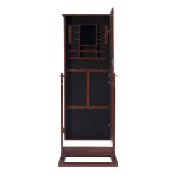 Chiara Cheval Mirror/Jewelry Wardrobe Walnut - Powell Company 14 Chiara Cheval Mirror/Jewelry Wardrobe Walnut - Powell Company -Bedroom Home Store GUEST c76b296c bbaf 46ee ad27 d289daf1e242