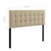 Lily Upholstered Fabric Headboard - Modway 1 Lily Upholstered Fabric Headboard - Modway -Bedroom Home Store GUEST c7bcdfdd 4e7d 4ae6 b617 cd93bf6505fb