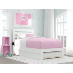 Oxford Bed With USB Turbo Charger And Trundle - AFI 8 Oxford Bed With USB Turbo Charger And Trundle - AFI -Bedroom Home Store GUEST c8c472a0 4a19 4b5a 810c 44f43cda2791