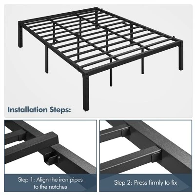 Yaheetech Metal Platform Bed Frame With Heavy Duty Steel Slat Support 7 Yaheetech Metal Platform Bed Frame With Heavy Duty Steel Slat Support - Image 5