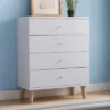 Retreat Mid-Century 4 Drawer Chest White - MiBasics 1 Retreat Mid-Century 4 Drawer Chest White - MiBasics -Bedroom Home Store GUEST c942ada3 ce2c 4693 84e0 a13ee1b052de