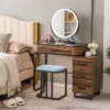 Costway Vanity Table Set 3-Color Dimmable Human Body Induction Light Charging Station 2 Costway Vanity Table Set 3-Color Dimmable Human Body Induction Light Charging Station -Bedroom Home Store GUEST c9bee3a9 0053 4eea 8938 483b2fc427c9