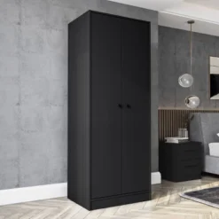 Denmark 2 Door Wardrobe - Polifurniture -Bedroom Home Store GUEST cb3a8766 c5ed 4300 b031 2ca422cbf10c